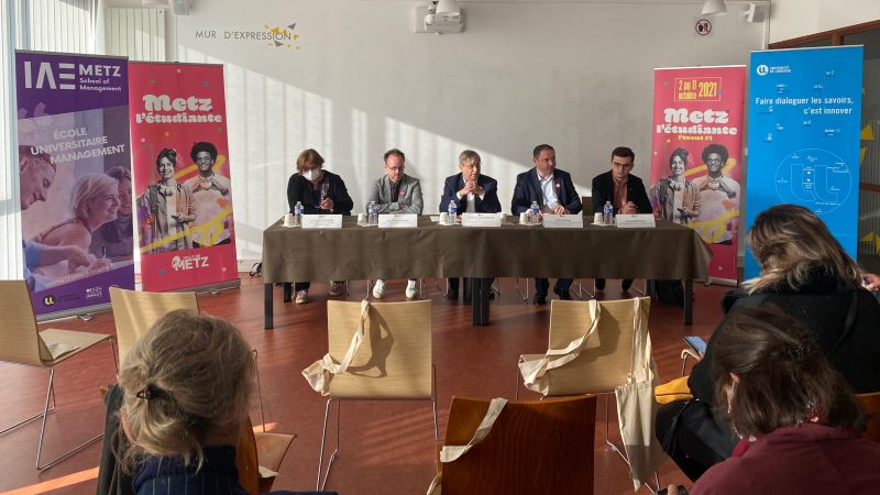 Conférence de presse ville de Metz