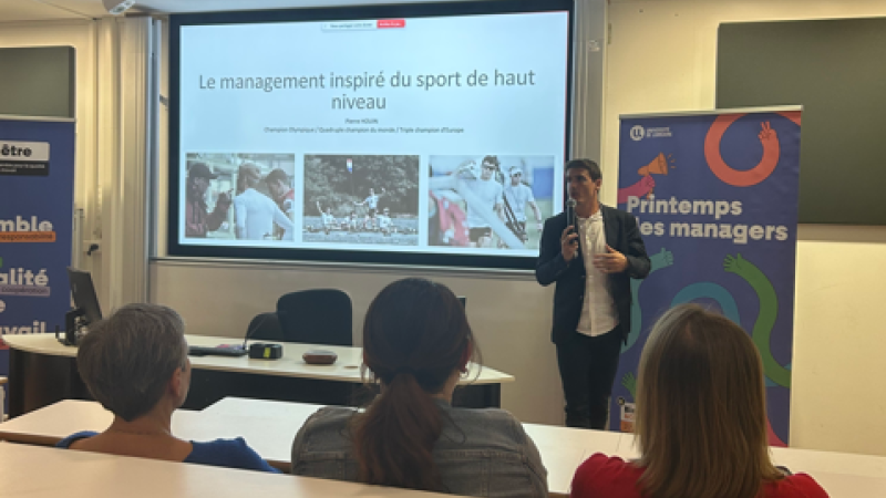 Conférence "Le management dans le sport de haut niveau"