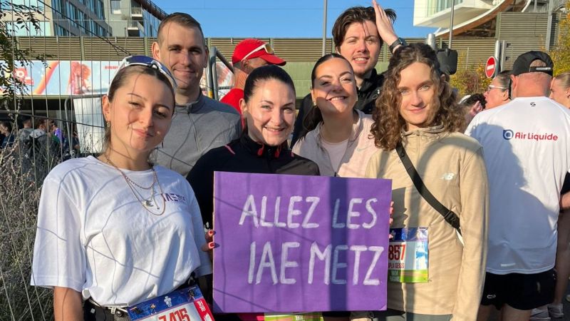 L'IAE Metz pour l'EuroMarathon