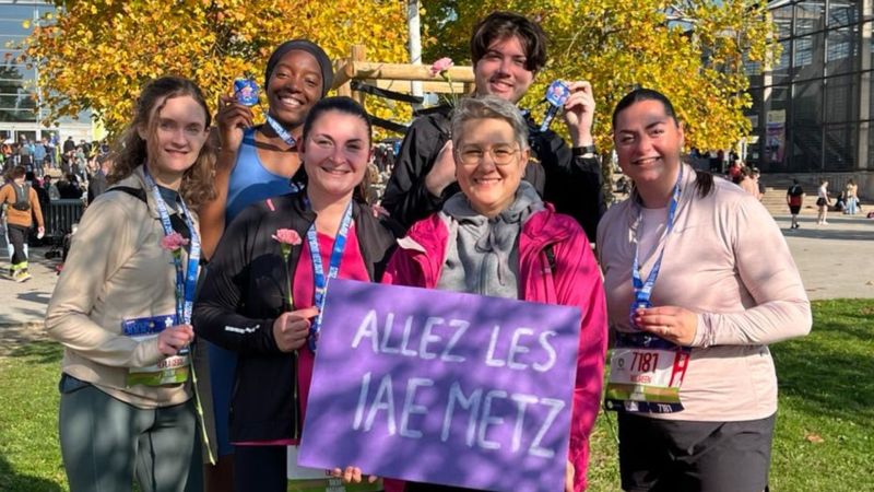 L'IAE Metz pour l'EuroMarathon