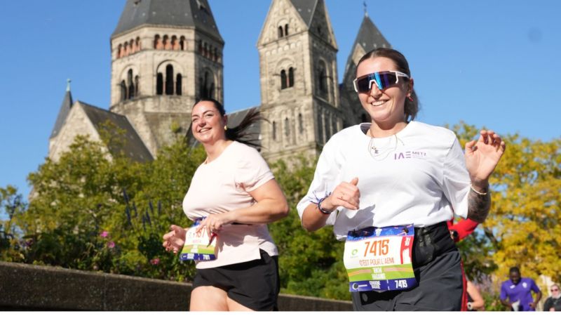 L'IAE Metz pour l'EuroMarathon