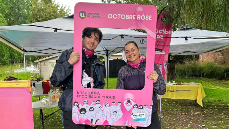 L'IAE Metz pour Octobre Rose