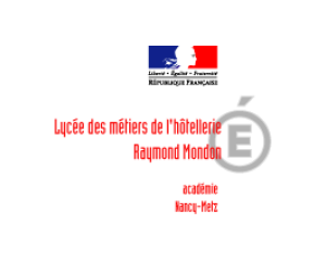 Lycée Raymond Mondon