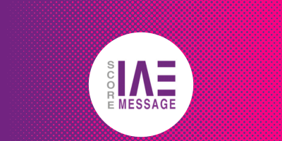 Visuel score iae message 2022