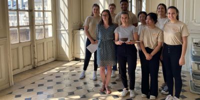 Etudiants à Ecotrophelia 2022