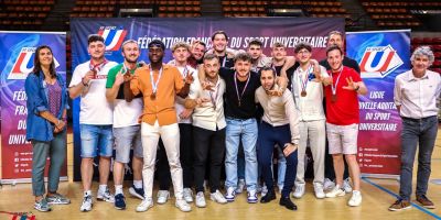 Équipe UL Handball médaillée