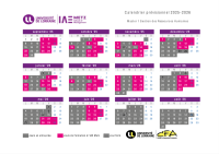 Calendrier alternance 2025-2026 - M1 Gestion des Ressources Humaines 