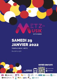 Affiche Metz en Musik 2022