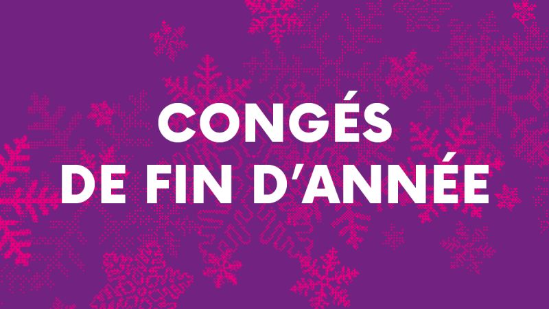 congés de fin d'année