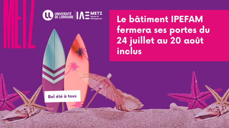 Fermeture IAE Metz