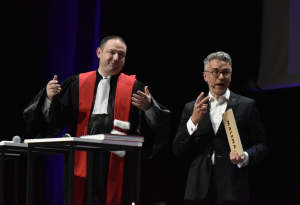 Julien Husson et Edouard Bidou, Remise des Diplômes Promo 21