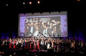 Lancé de chapeaux, Remise des Diplômes Promo 21